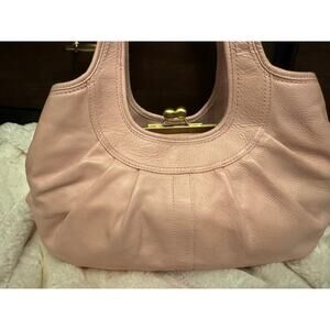 Coach Y2K ergo framed satchel kisslock hobo PINK